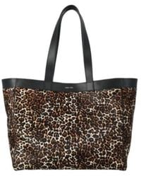 Anine Bing - Medium Rio Leopard-Pattern Tote Bag - Lyst