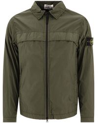 Stone Island - Long-Sleeved Casual Jacket - Lyst
