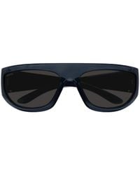 Gucci - Eyewear Rectangle Frame Sunglasses - Lyst