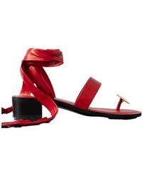 The Row - Band Embellished Sandals - Lyst
