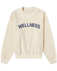 Sporty & Rich - Sherpa Wellness Crewneck Sweatshirt - Lyst