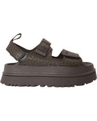 UGG - Logo Detail Sandals - Lyst