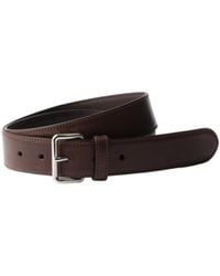Prada - Logo-Engraved Buckle Belt - Lyst