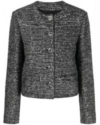 Gucci - Tweed Button-Up Jacket - Lyst