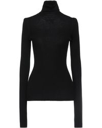 Maison Margiela - Solid Color Wool Turtleneck Sweater - Lyst