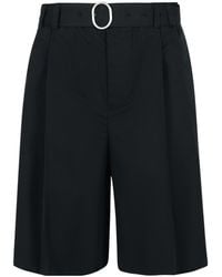 Jil Sander - Belted Knee-Length Bermuda Shorts - Lyst