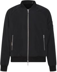 Moose Knuckles - Long-Sleeved Zip-Up Bomber Jacket - Lyst