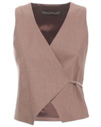 D.exterior - Wrap Sleeveless Top - Lyst