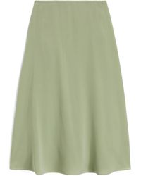 Aspesi - Pleated Midi Skirt - Lyst