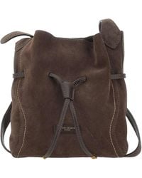Gianni Chiarini - Sienna Contrast-Stitch Crossbody Bag - Lyst