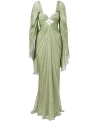Maria Lucia Hohan - Cassandra Caped Silk Muslin Gown - Lyst