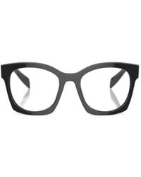 Prada - Eyewear Square Frame Glasses - Lyst