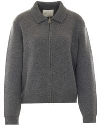 Lisa Yang - Front Zip-Up Cardigan - Lyst