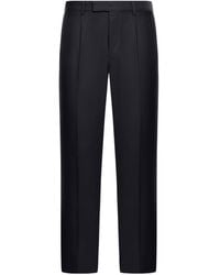 ZEGNA - Regular & Straight Leg Pants - Lyst