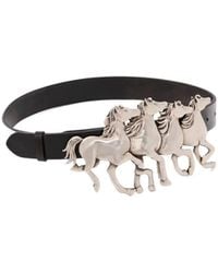 Chloé - Chloé Running Horses Wide Belt - Lyst