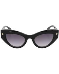 McQueen - Eyewear Cat-Eye Frame Sunglasses - Lyst