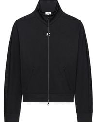 Courreges - Courrèges Zip-Up Bomber Jacket - Lyst
