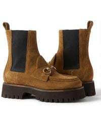 Gucci - Ankle Boot With Horsebit, Uk - Lyst
