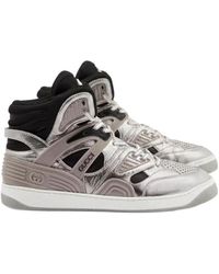 Gucci - Basket High-Top Sneakers - Lyst