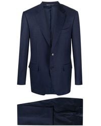Canali - Single-Breasted Wool Suit - Lyst
