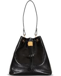 Balmain - Pulse Calfskin Leather Backpack - Lyst