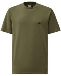 C.P. Company - Logo Patch Short Sleeve T-Shirt - Lyst