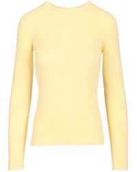 Lisa Yang - Vivian Long Sleeve Knitted Top - Lyst