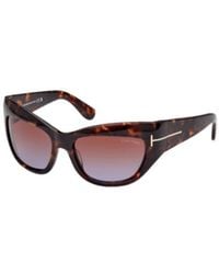 Tom Ford - Eyewear Cat-Eye Frame Sunglasses - Lyst