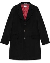 Brunello Cucinelli - Button-Fastening Patch-Pocket Coat - Lyst