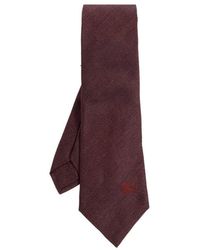 Etro - Textured Tie - Lyst