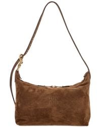 Miu Miu - Zippered Shoulder Bag - Lyst