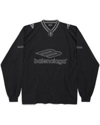 Balenciaga - 3B Football Long-Sleeved T-Shirt - Lyst