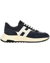 Hogan - Hyperlight Suede And Nappa Leather Sneakers Shoes - Lyst