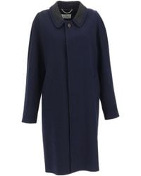 Maison Margiela - Four-Stitch Detailed Long Coat - Lyst