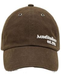 Acne Studios - Logo-Embroidered Baseball Cap - Lyst