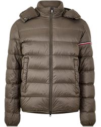 Moncler - Detachable Hood Quilted Down Jacket - Lyst