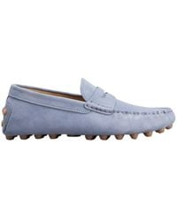 Tod's - Gommino Suede Driving Loafers - Lyst