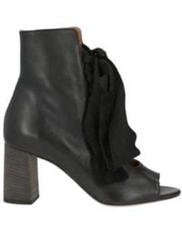 Chloé - Minimal Open-Toe Block-Heel Ankle Boots - Lyst