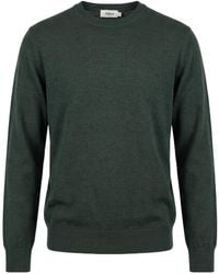 Altea - Long Sleeve Crew-Neck Sweater - Lyst