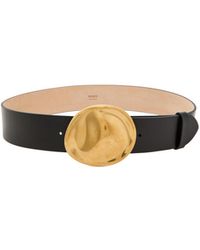 KHAITE - Keefe Leather Belt - Lyst