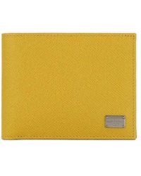 Dolce & Gabbana - Logo Details Wallet - Lyst