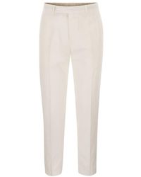 Pt Pantaloni - Cotton Trousers - Lyst