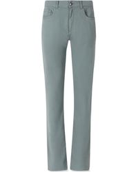 Canali - Logo-Patch Trousers - Lyst