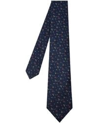 Paul Smith - Micro Floral Tie - Lyst