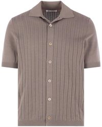 Brunello Cucinelli - Short Sleeved Cardigan - Lyst