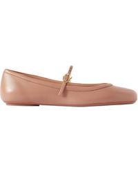 Gianvito Rossi - Round Head Ballet Flats - Lyst