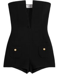 Celine - Short Jumpsuit - Lyst