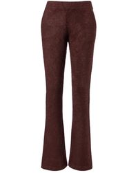 Dorothee Schumacher - Fluffy Statement Wool And Cashmere-Blend Flared Pants - Lyst