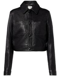 FRAME - The Small Leather Jacket - Lyst