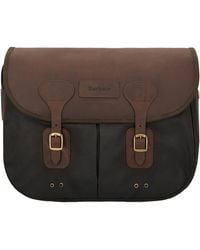 Barbour - Tarras Waxed Messenger Bag - Lyst